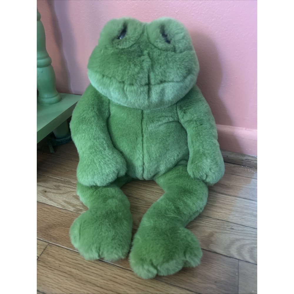 Vintage Dakin Lou Rankin Friends Happy Herbert Frog Plush